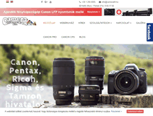 Tablet Screenshot of camerakft.com